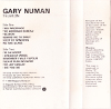 Gary Numan Telekon Cassette 1980
